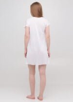 Нічна сорочка жіноча 020430177н сірий серце - Зображення 2