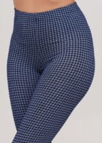 Лосини жіночі 193022110_синій клітка - Зображення 3
