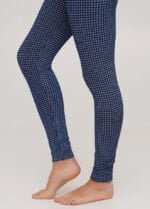 Лосини жіночі 193022110_синій клітка - Зображення 4
