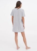 Нічна сорочка жіноча 020130082_сірий друзі - Зображення 2