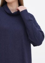 Туніка жіноча 100350101_темно-синій - Зображення 4