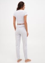 Брюки жіночі 0102310262_сірий меланж - Зображення 4