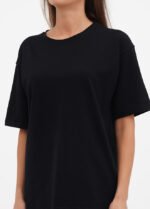 Футболка оверсайз 070130981ж_чорний - Зображення 3