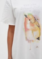 Нічна сорочка жіноча 020133086_білий - Зображення 4