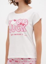 Піжама жіноча 010133005б_блідо-рожевий - Зображення 3