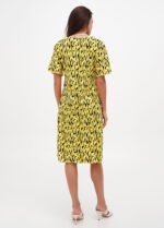 Сукня жіноча жовто-чорна - Зображення 2