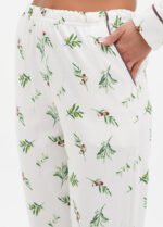 Піжама жіноча 010254126_молочна олива - Зображення 2