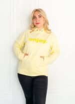 Худі жіночий 24025001к_жовтий - Зображення 2
