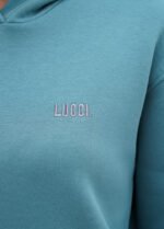 Худі жіночий 241650002_смарагдовий - Зображення 2