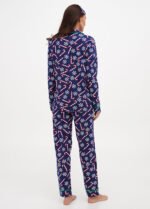 Піжама жіноча 010254126_синий - Зображення 4