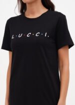 Нічна сорочка жіноча 020130082_вугільний - Зображення 3