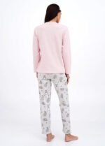 Піжама жіноча 010254120_пудровий кролик - Зображення 4