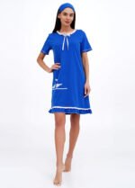 Нічна сорочка жіноча 020130151_електрик