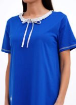 Нічна сорочка жіноча 020130151_електрик - Зображення 3