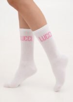 Шкарпетки LUCCI. 250120500_біло-рожевий