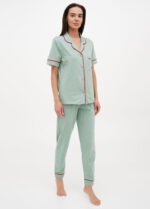 Піжама жіноча 010134131_оливковий