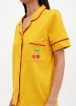 Піжама жіноча 010134131_гірчичний - Зображення 3