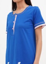 Нічна сорочка жіноча 020130156_електрик - Зображення 4