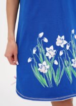 Нічна сорочка жіноча 020130156_електрик - Зображення 3