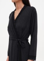 Халат жіночий 030440177_антрацит - Зображення 3
