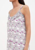 Нічна сорочка 020110179_ сірий - Зображення 3