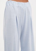 Піжама жіноча 010341256_біло-блакитний - Зображення 2