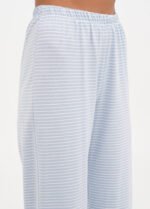 Піжама жіноча 010344257_біло-блакитний - Зображення 2