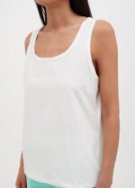 Майка базова літня жіноча 110520052с_білий - Зображення 3