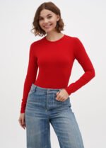 Боді жіночий 150350055_червоний - Зображення 4