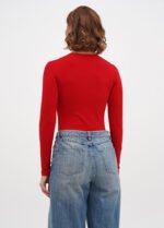 Боді жіночий 150350055_червоний - Зображення 3