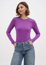 Боді жіночий 150350055_фіолетовий - Зображення 4
