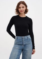 Боді жіночий 150350055_чорний - Зображення 4