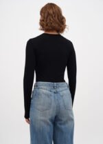 Боді жіночий 150350055_чорний - Зображення 3