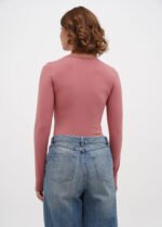 Боді жіночий 150350055_пудровий - Зображення 3