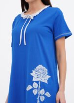 Нічна сорочка жіноча 020130149_електрик - Зображення 3