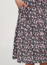 Халат жіночий 030120056_синьо-рожевий - Зображення 3