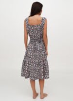 Халат жіночий 030120056_синьо-рожевий - Зображення 2