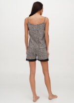 Піжама жіноча з мереживом PREMIUM 010311258_леопардовий - Зображення 4