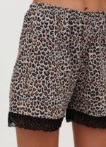 Піжама жіноча з мереживом PREMIUM 010311258_леопардовий - Зображення 2