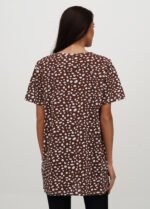 Футболка жіноча 070130106а_коричневий - Зображення 4