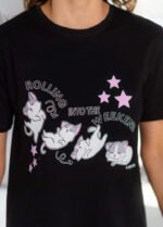 Нічна сорочка жіноча 020330082с_чорний йога - Зображення 6