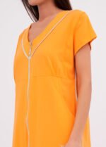 Халат жіночий 030130201_яскраво-помаранчевий - Зображення 3