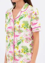 Піжама жіноча 010131015_вершковий фламінго - Зображення 3