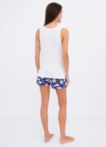 Піжама жіноча 010103007_темно-синій - Зображення 4