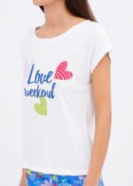 Піжама жіноча 010103005_блакитний - Зображення 3