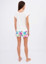 Піжама жіноча 120131001_молочні квіти - Зображення 4