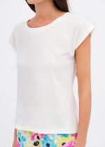 Піжама жіноча 120131001_молочні квіти - Зображення 3