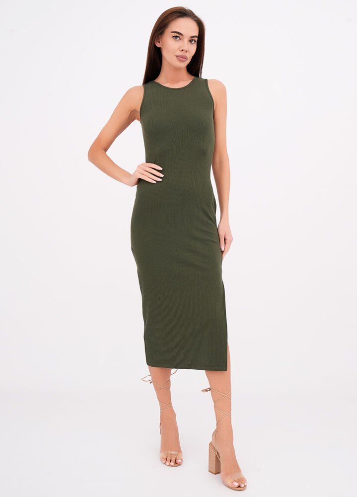 _DSC4540 Сукня жіноча 040032025_зелений - Зображення 1