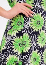 Сарафан «Квіткова фея» 040120055_зелено-синій - Зображення 2