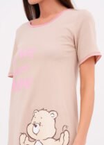 Нічна сорочка жіноча 020130158_капучино - Зображення 3